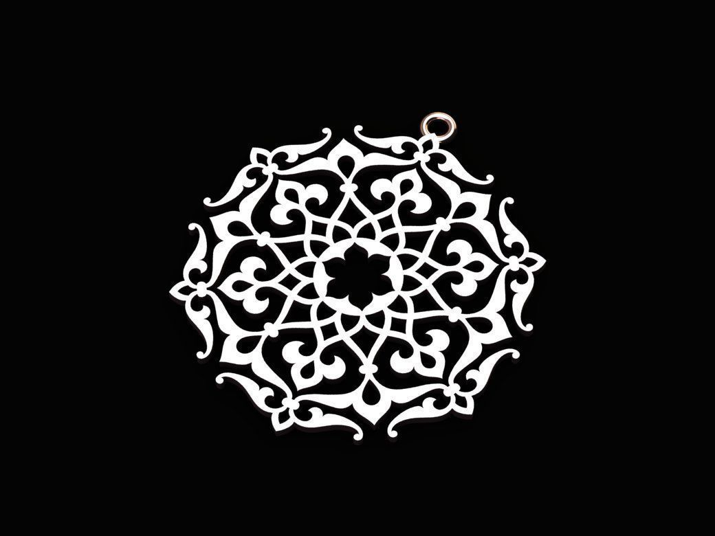 Necklace 10 3D print model_4