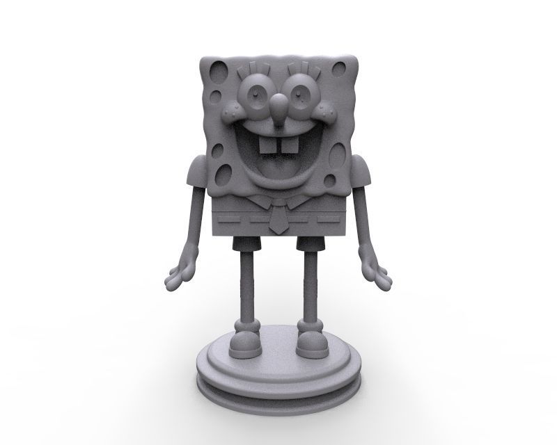 Spongebob squarepants standstill version Free 3D print model_1