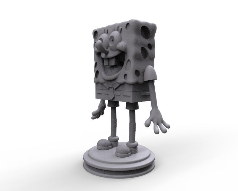 Spongebob squarepants standstill version Free 3D print model_2