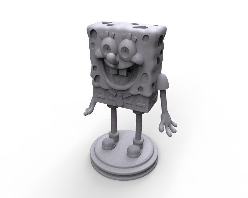 Spongebob squarepants standstill version Free 3D print model_6