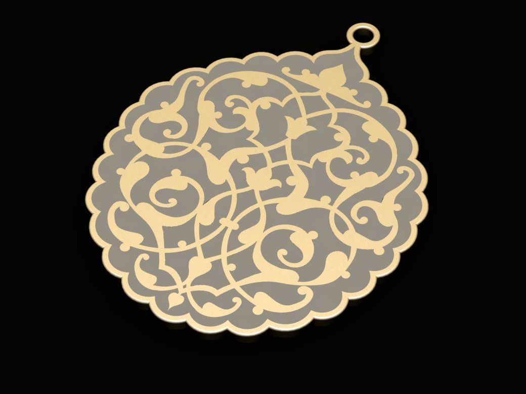 Necklace 11 3D print model_2