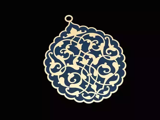 Necklace 11 3D print model