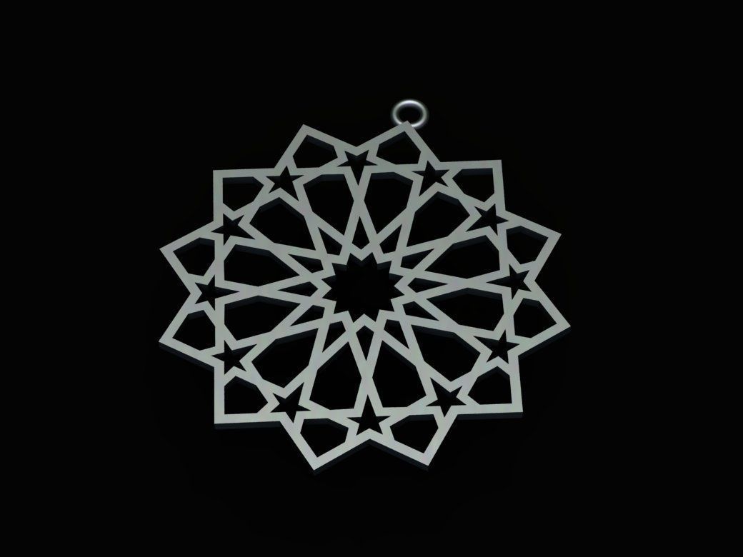Necklace 12 3D print model_1