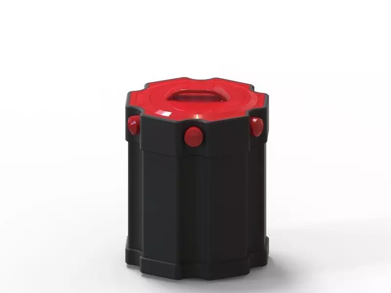 Vault Deck Box 3D print model_0