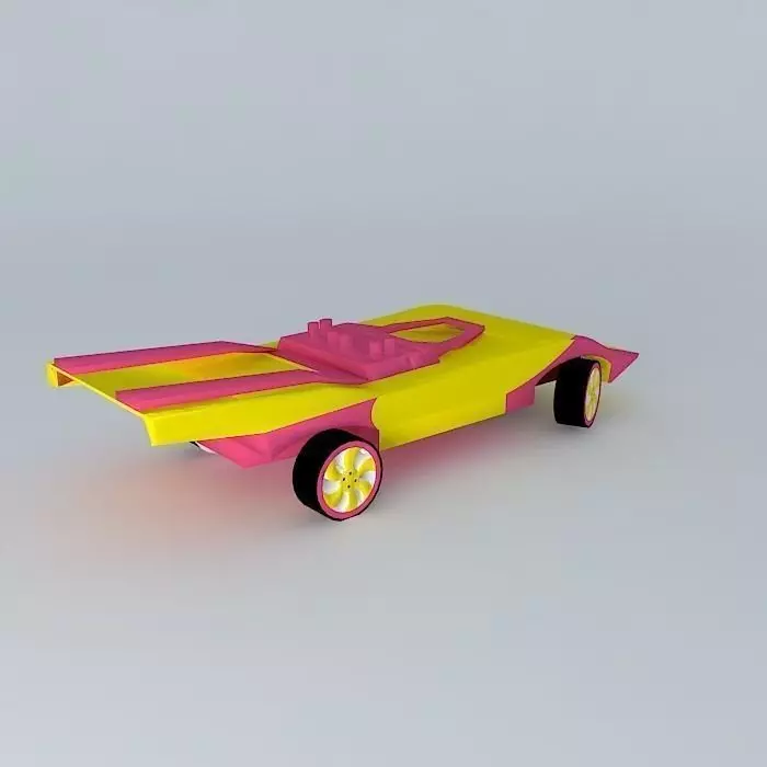 Toy car Free 3D model_0
