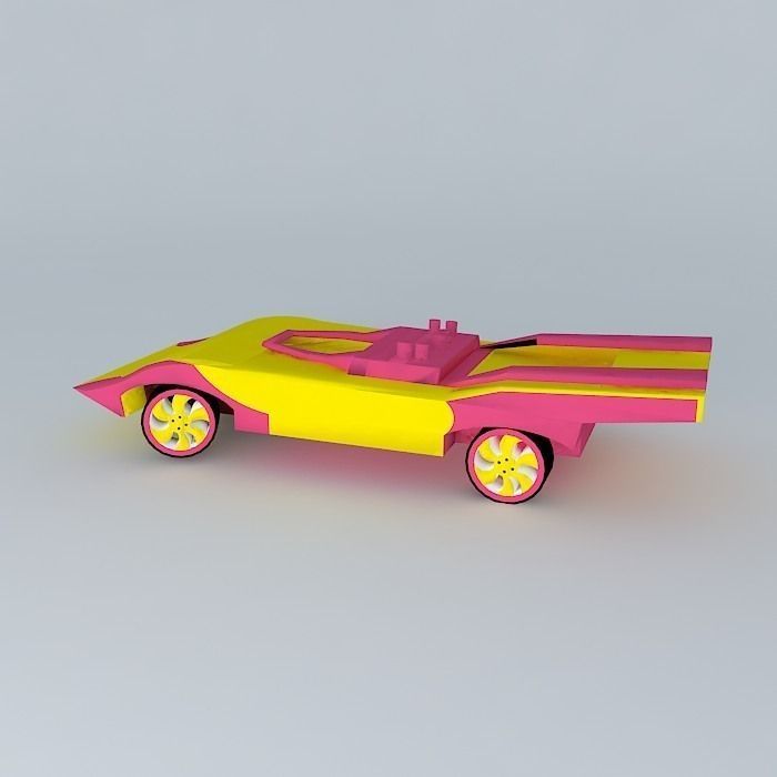 Toy car Free 3D model_1