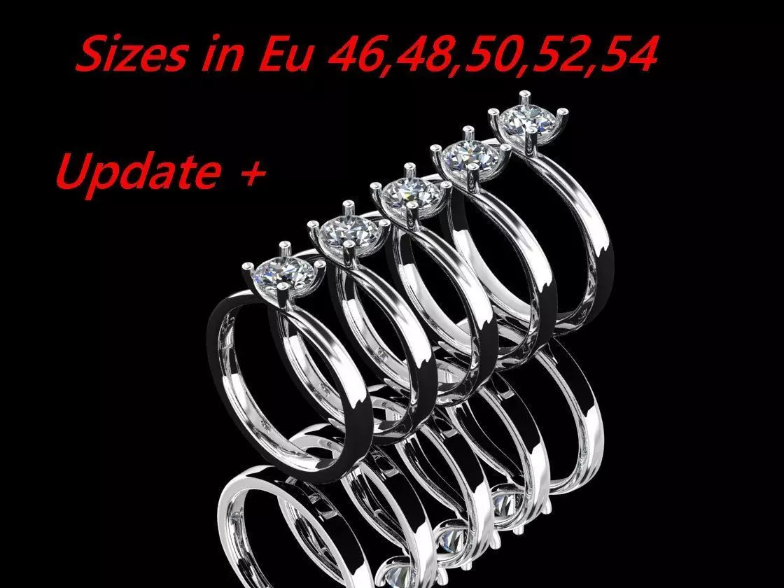 Engagement Ring 02 3D print model_0