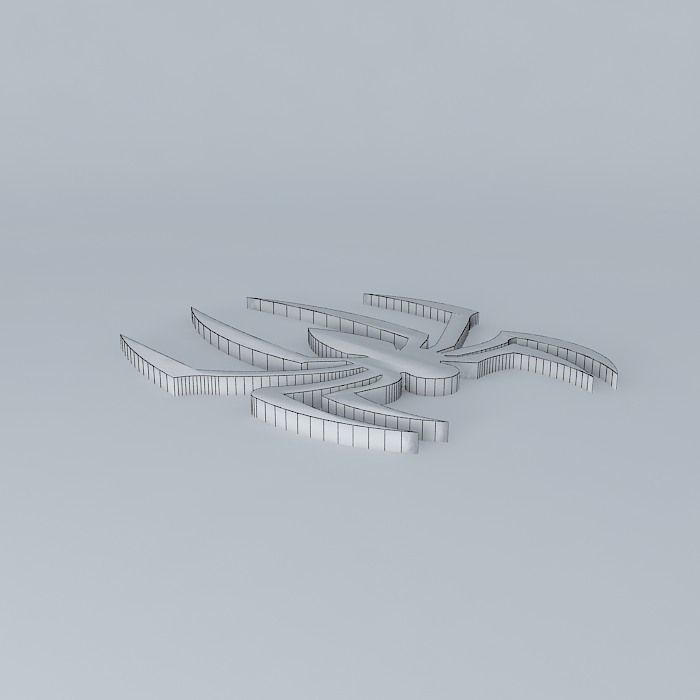 spider symbo Free 3D model_4