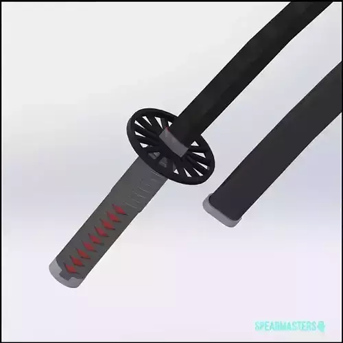Tanjiro Kamado Demon Slayer Kimetsu no Yaiba Sword 3D print