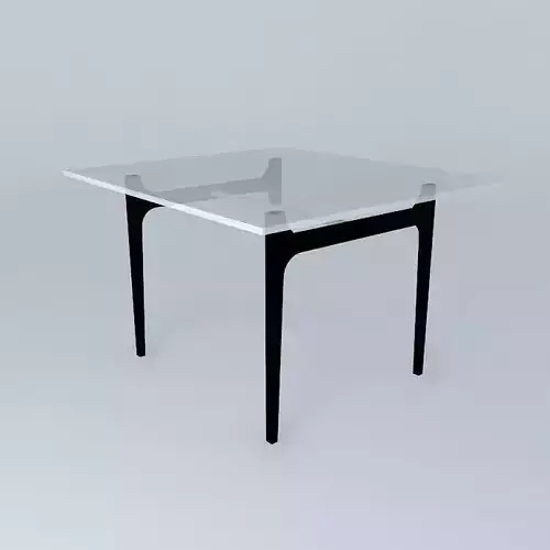 Modern glass table