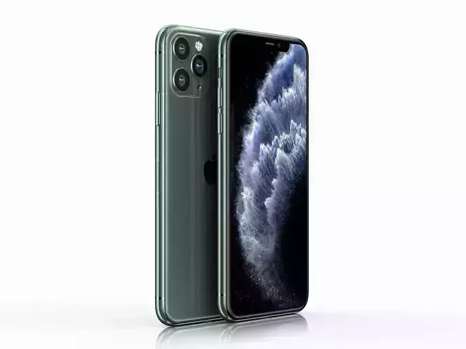 Apple iPhone 11 Pro Max Low-poly 3D model