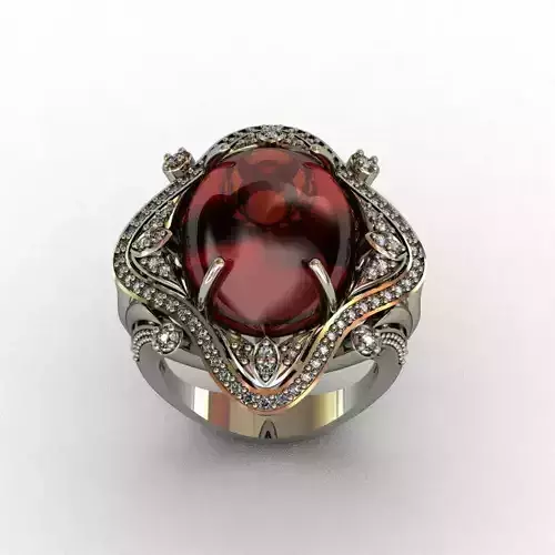 arnet-Mozambique and Diamond Ring 3D print model