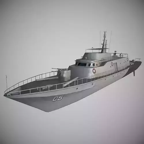 Spica Class Patrol Boats Low-poly 3D model