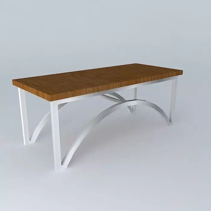 coffee table Free 3D model_0