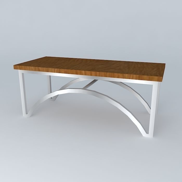 coffee table Free 3D model_1