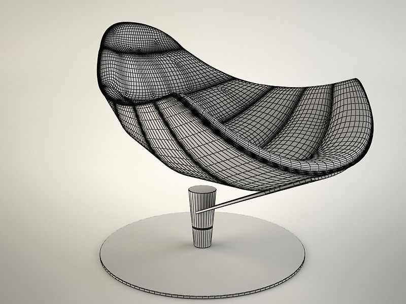 Shelly Chair 3D model_9