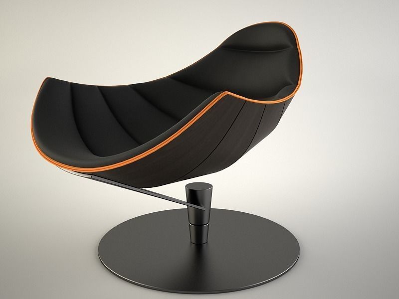 Shelly Chair 3D model_2