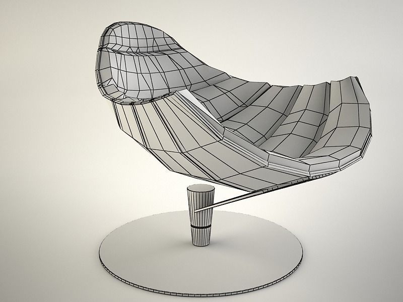 Shelly Chair 3D model_10