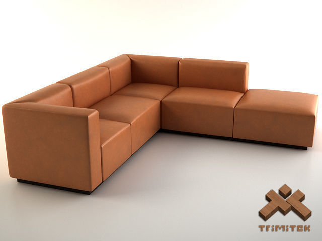 Modular Furniture Set by Walter Knoll 3D model_11