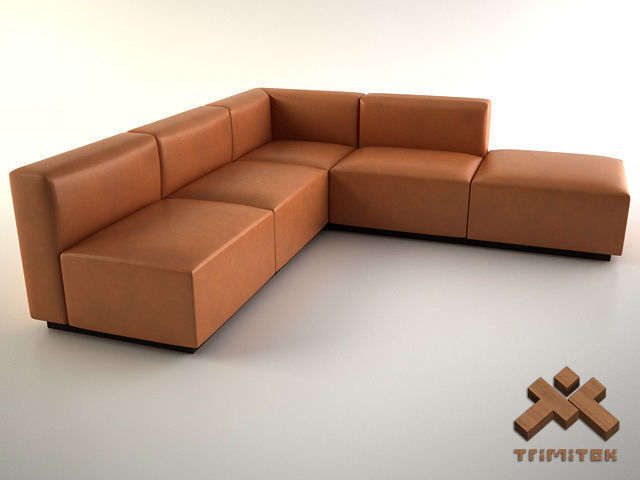 Modular Furniture Set by Walter Knoll 3D model_9