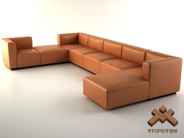 Modular Furniture Set by Walter Knoll 3D model_12
