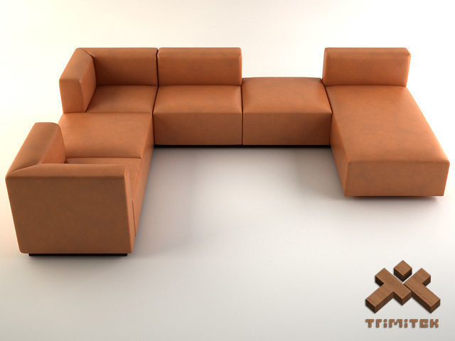 Modular Furniture Set by Walter Knoll 3D model_13