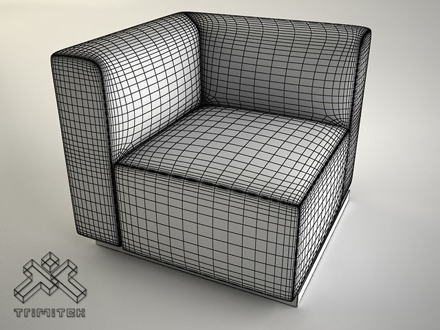 Modular Furniture Set by Walter Knoll 3D model_28
