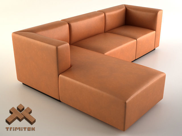 Modular Furniture Set by Walter Knoll 3D model_6
