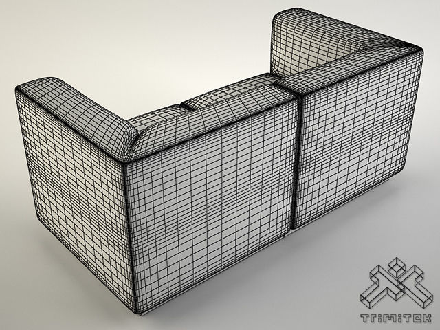 Sofa by Walter Knoll 3D model_6