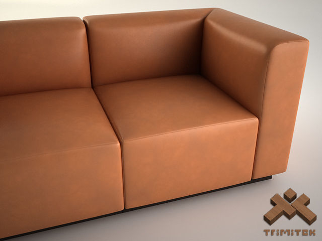 Sofa by Walter Knoll 3D model_2