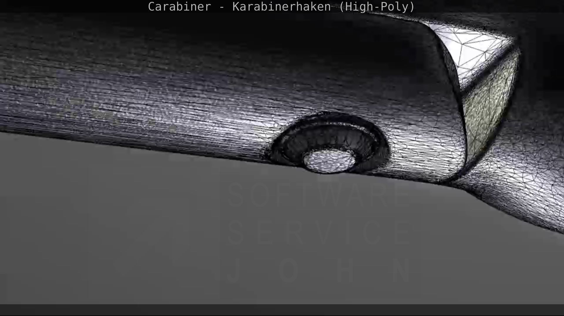 Carabiner - Karabinerhaken - High-Poly 3D model_126