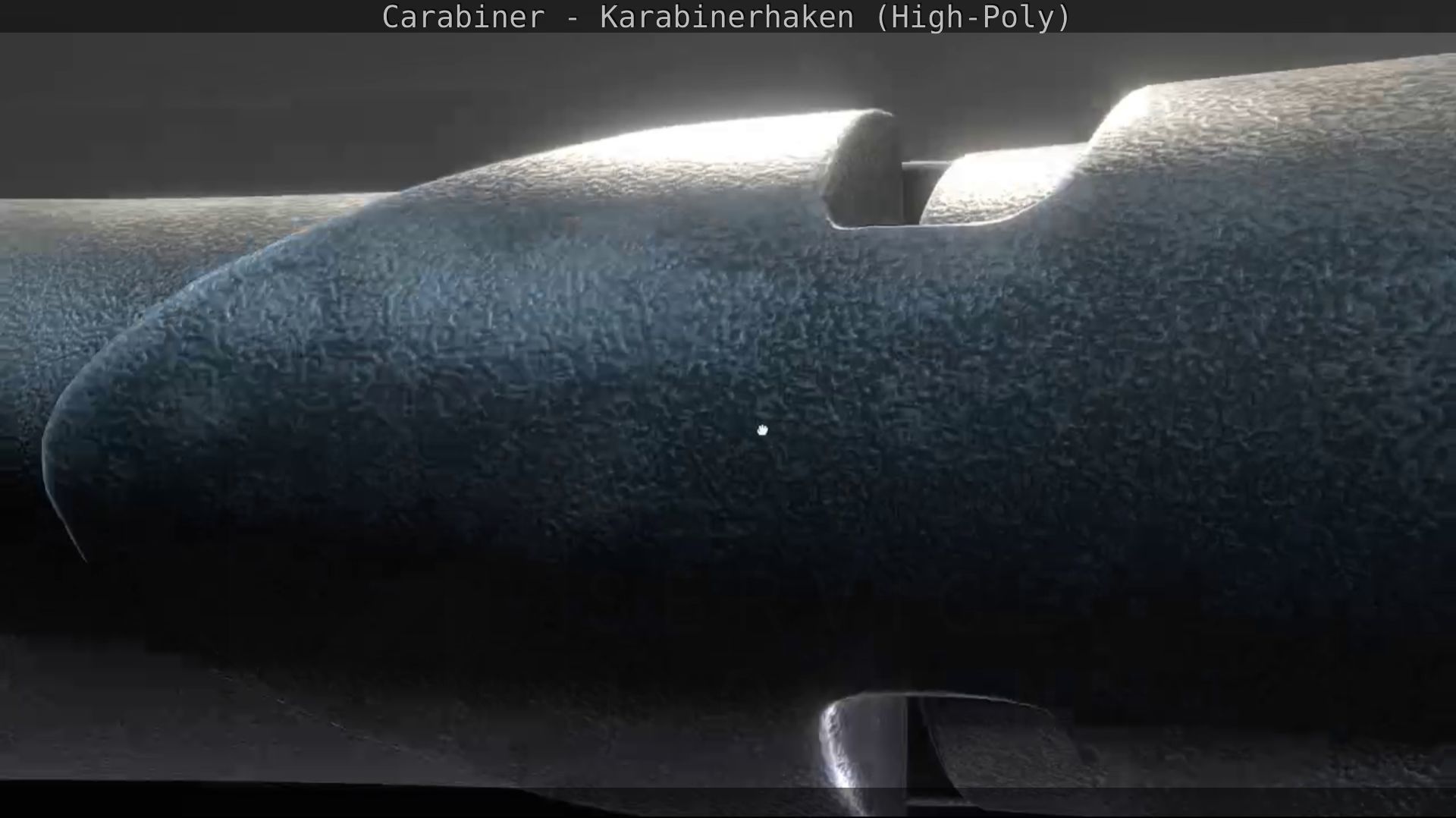 Carabiner - Karabinerhaken - High-Poly 3D model_103