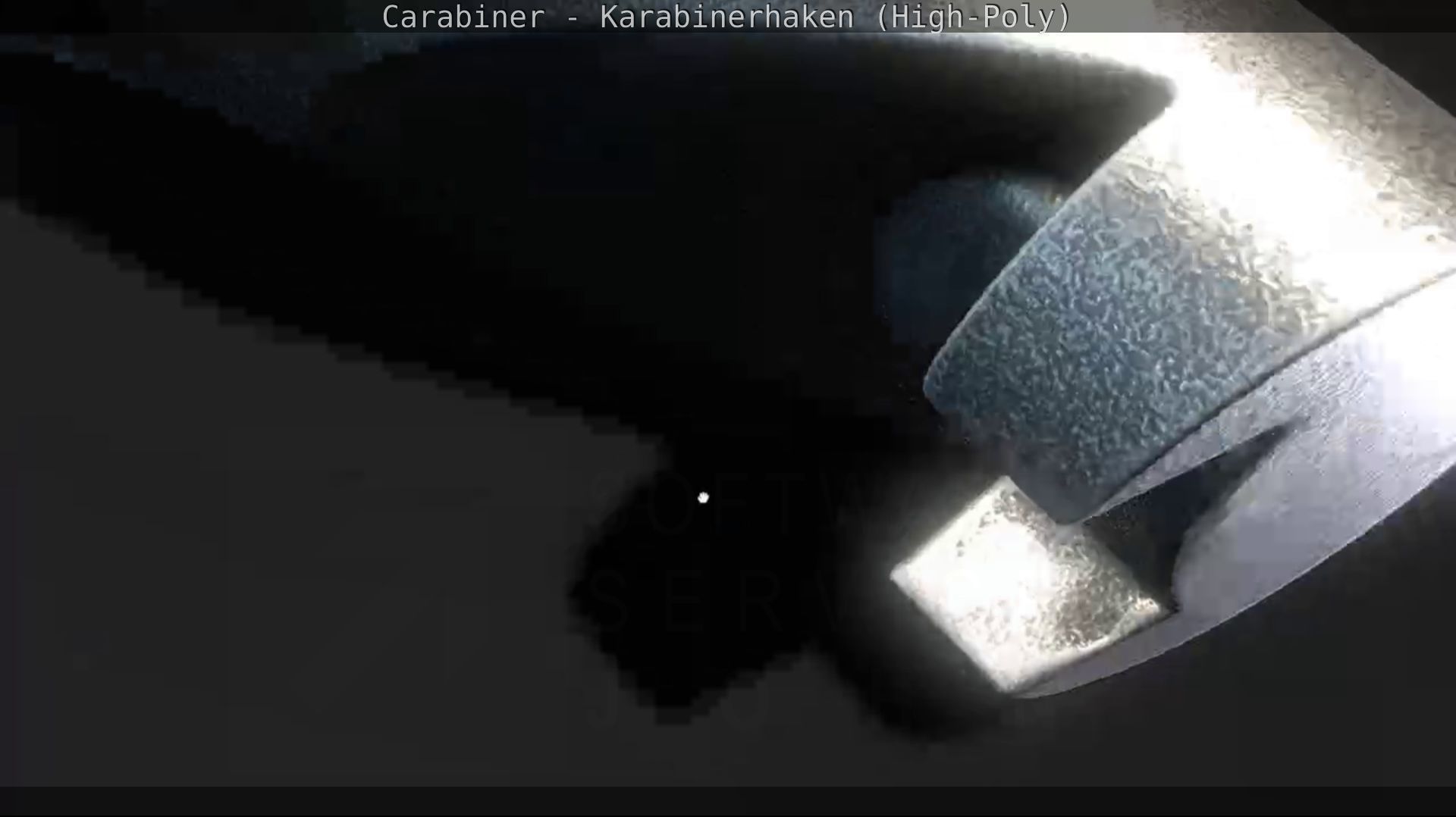 Carabiner - Karabinerhaken - High-Poly 3D model_106