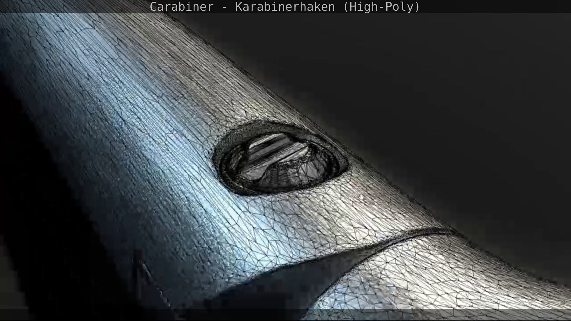 Carabiner - Karabinerhaken - High-Poly 3D model_118