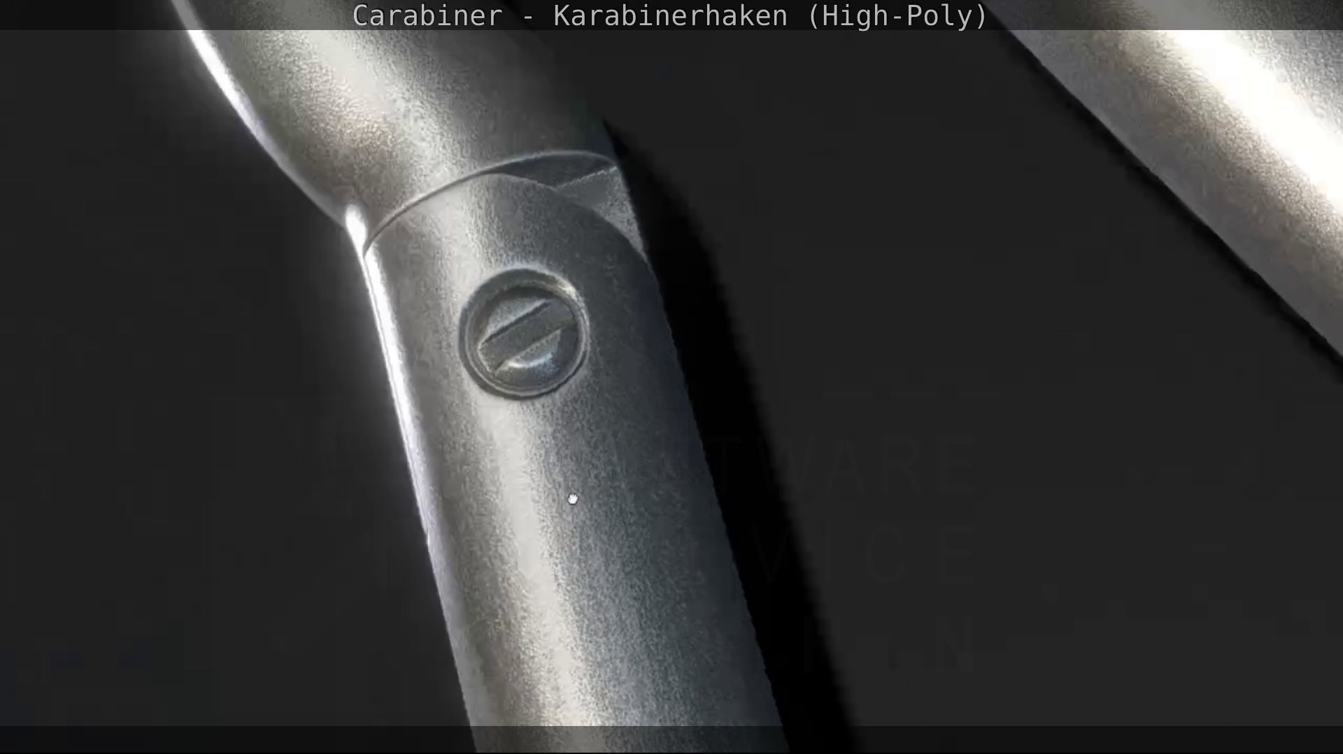 Carabiner - Karabinerhaken - High-Poly 3D model_47