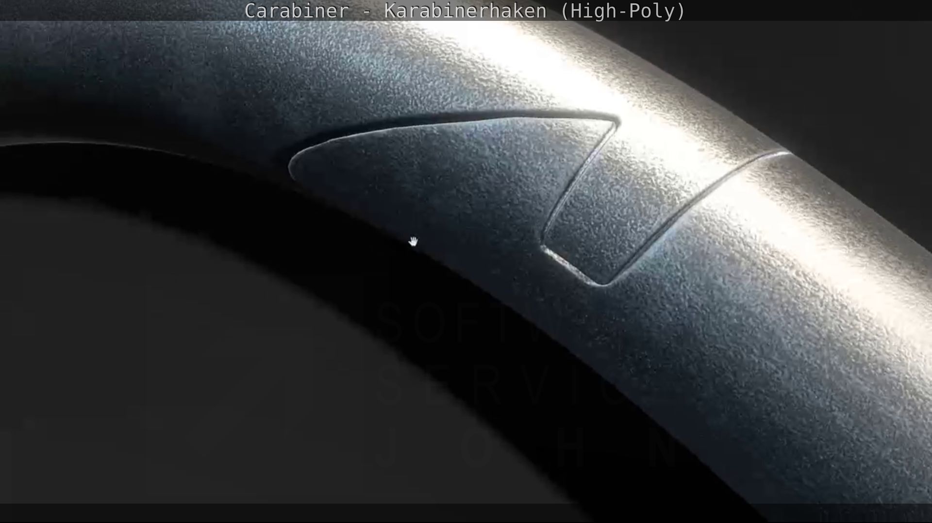 Carabiner - Karabinerhaken - High-Poly 3D model_111
