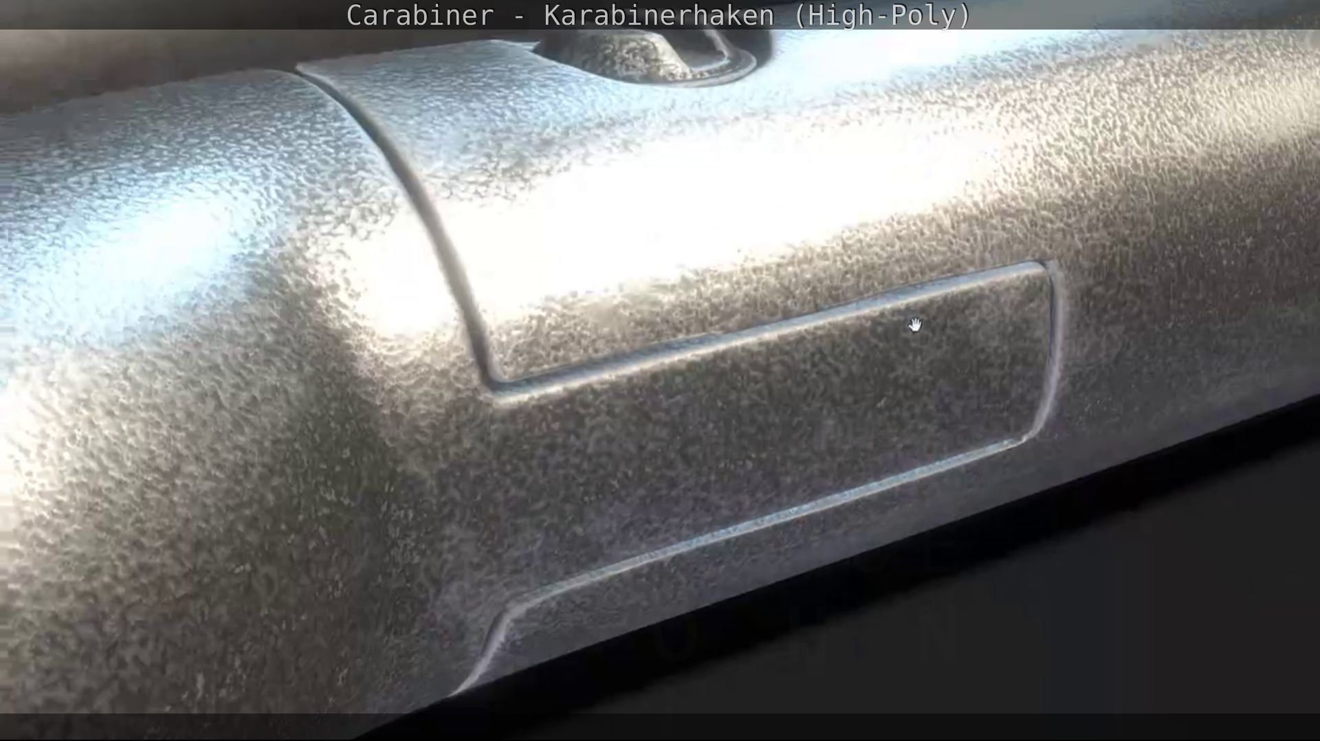 Carabiner - Karabinerhaken - High-Poly 3D model_52