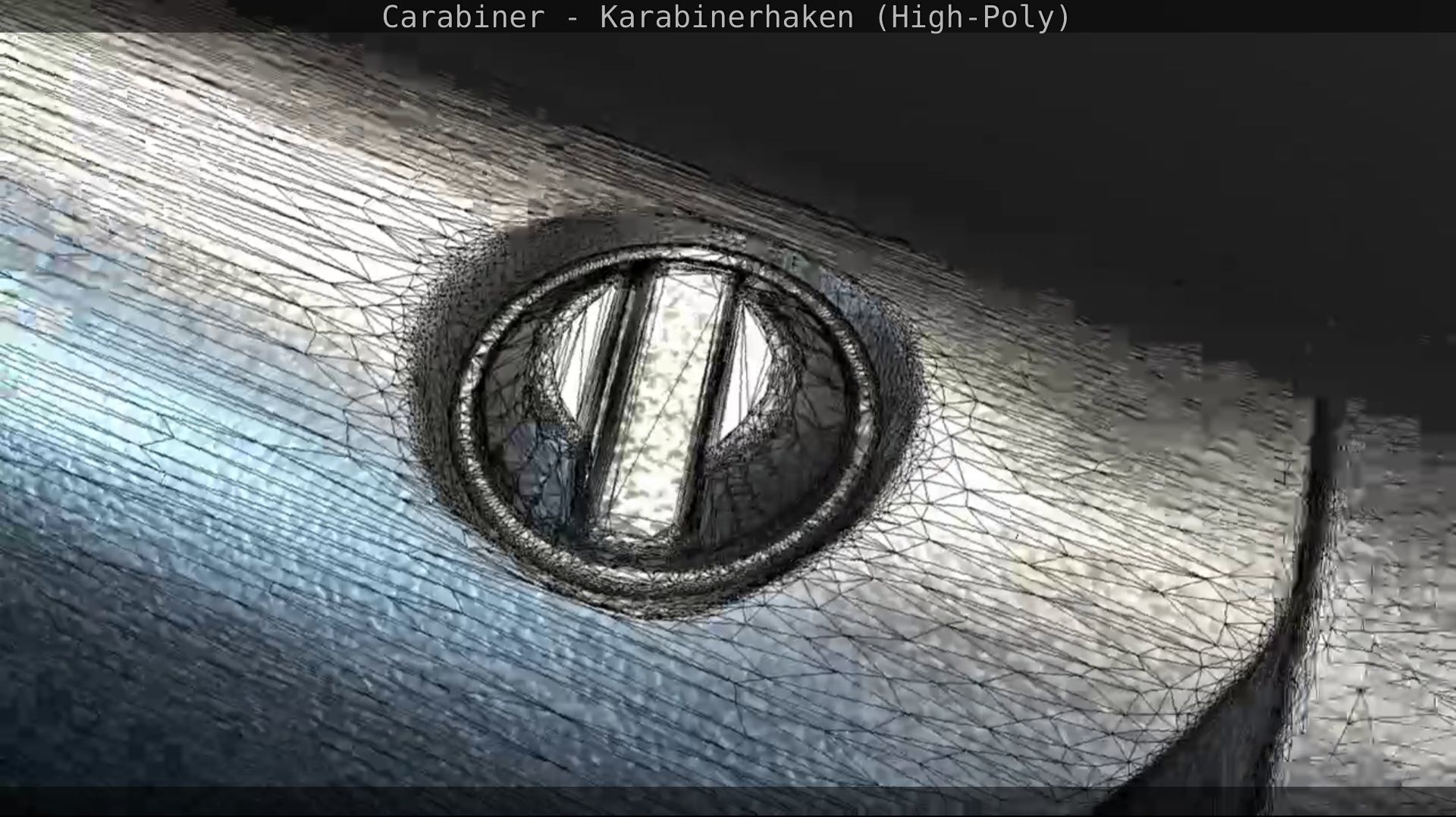 Carabiner - Karabinerhaken - High-Poly 3D model_20