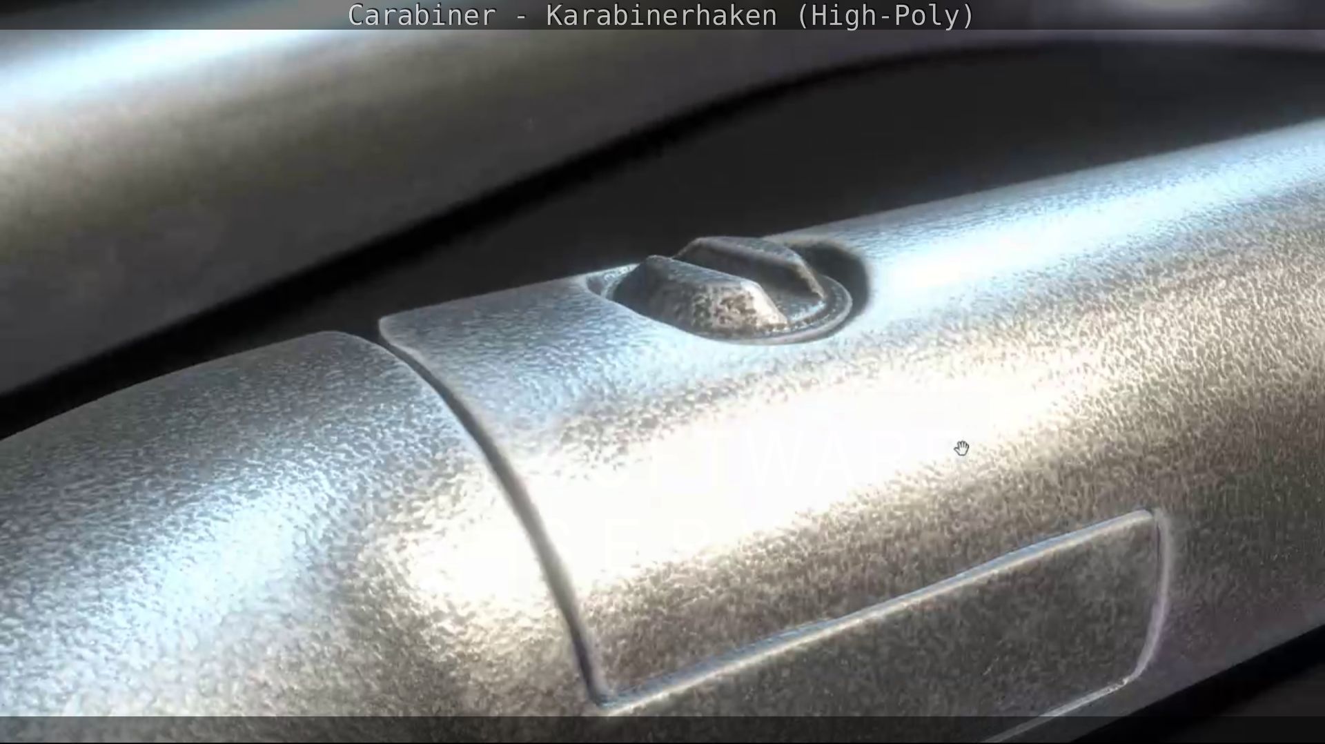 Carabiner - Karabinerhaken - High-Poly 3D model_51