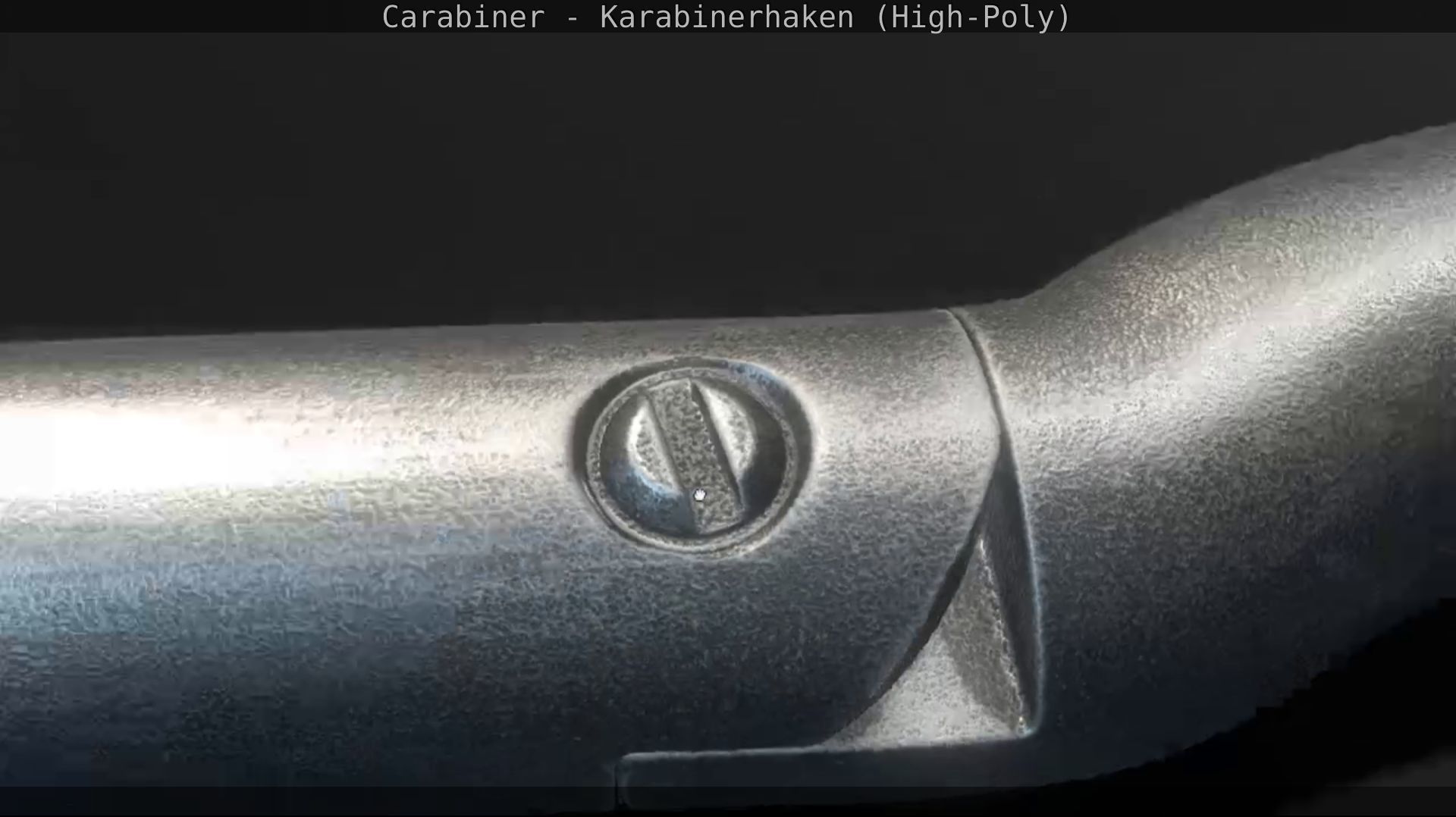 Carabiner - Karabinerhaken - High-Poly 3D model_44