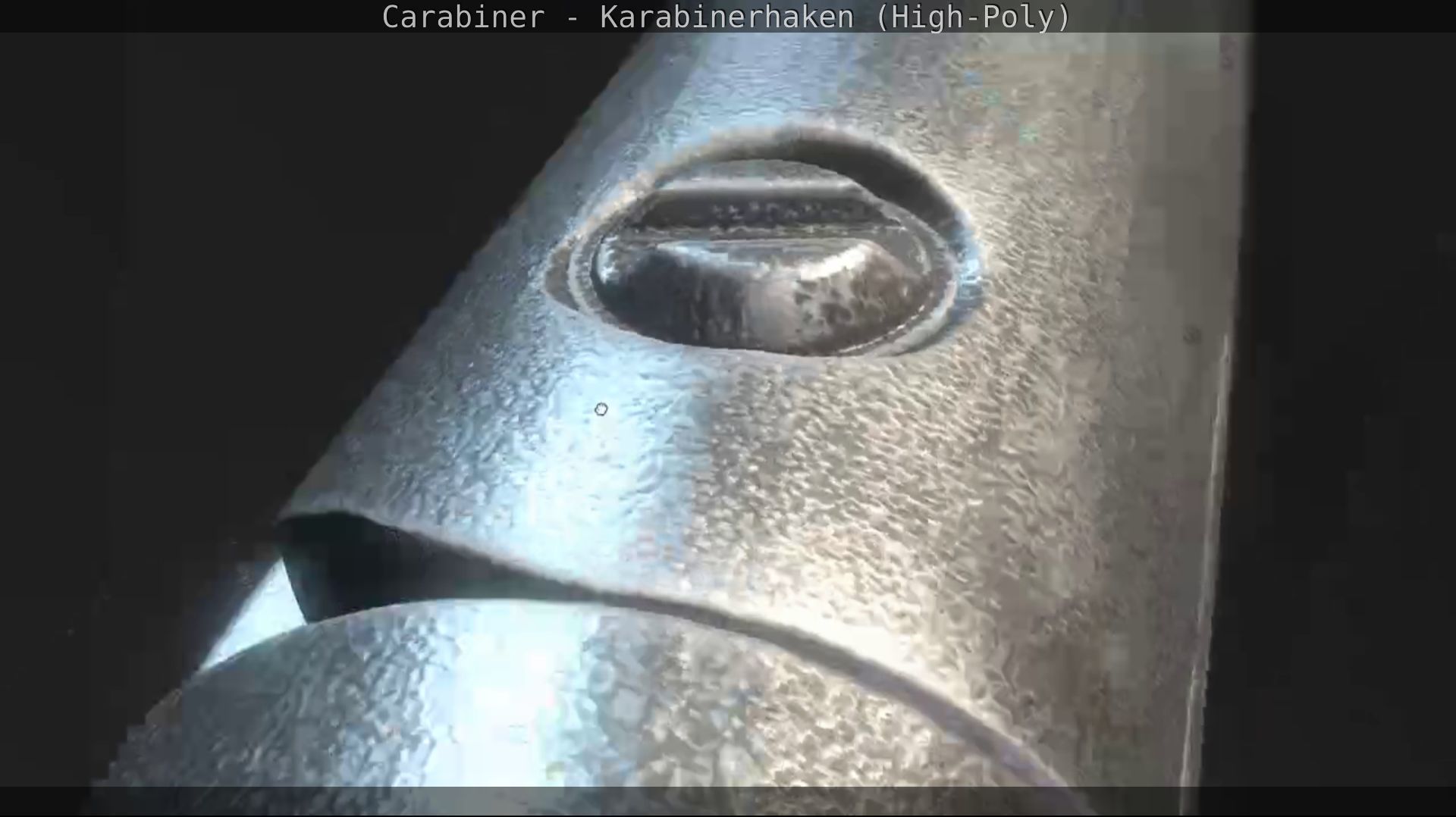 Carabiner - Karabinerhaken - High-Poly 3D model_49