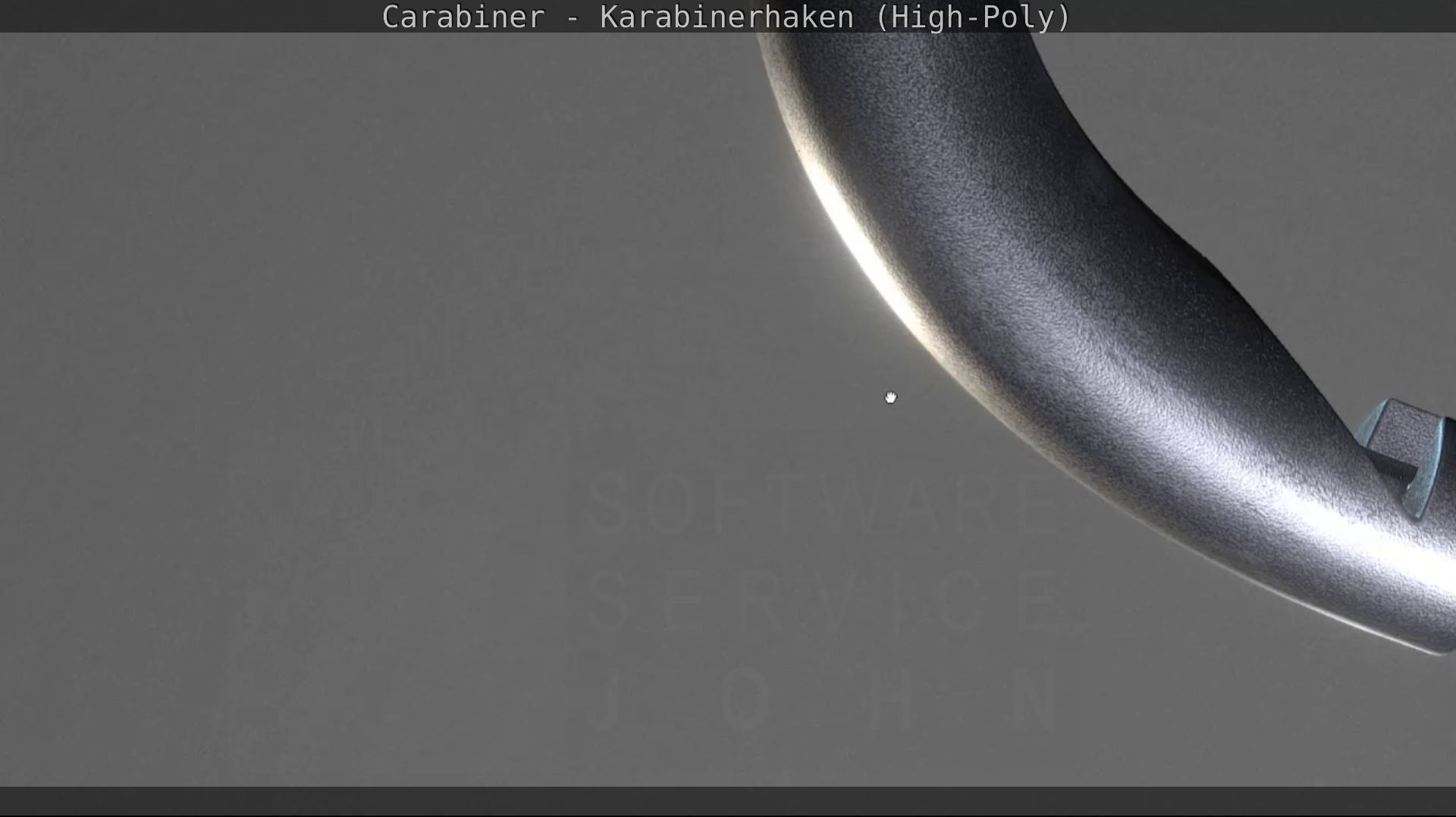 Carabiner - Karabinerhaken - High-Poly 3D model_91