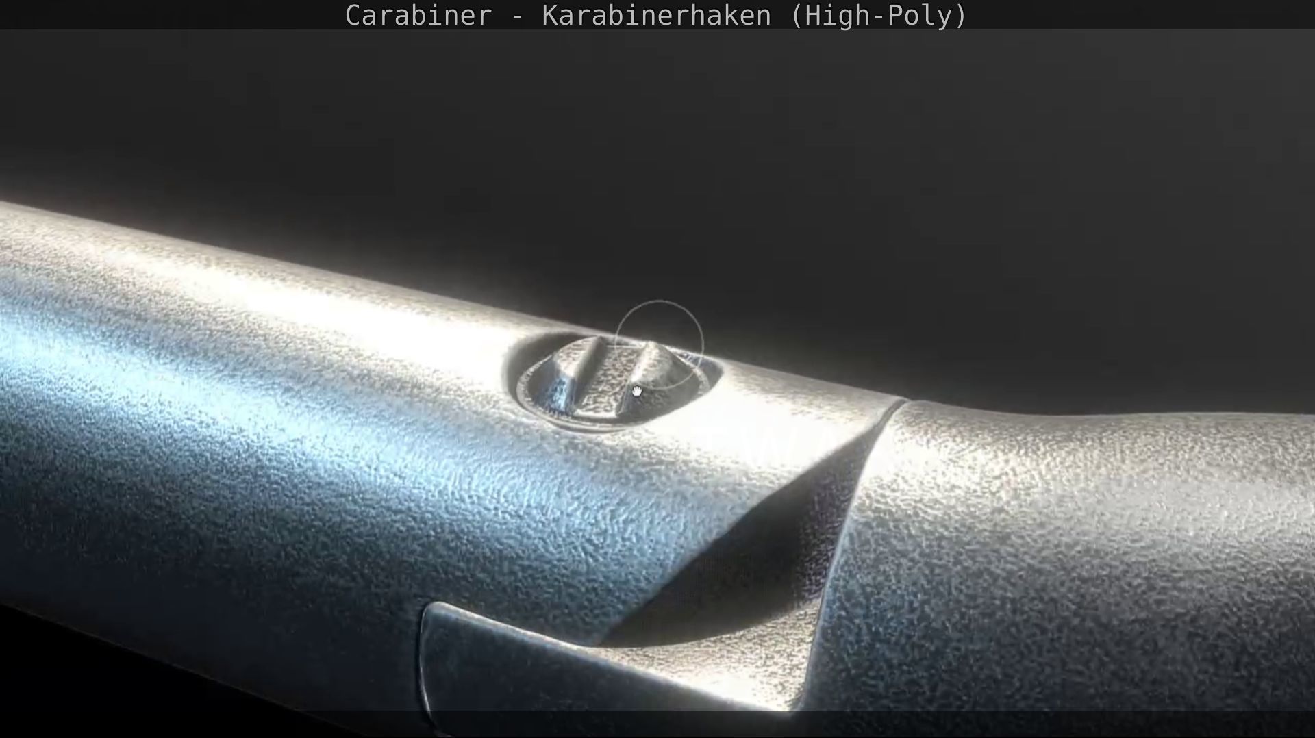 Carabiner - Karabinerhaken - High-Poly 3D model_27