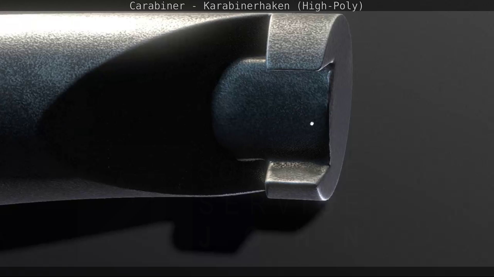 Carabiner - Karabinerhaken - High-Poly 3D model_99