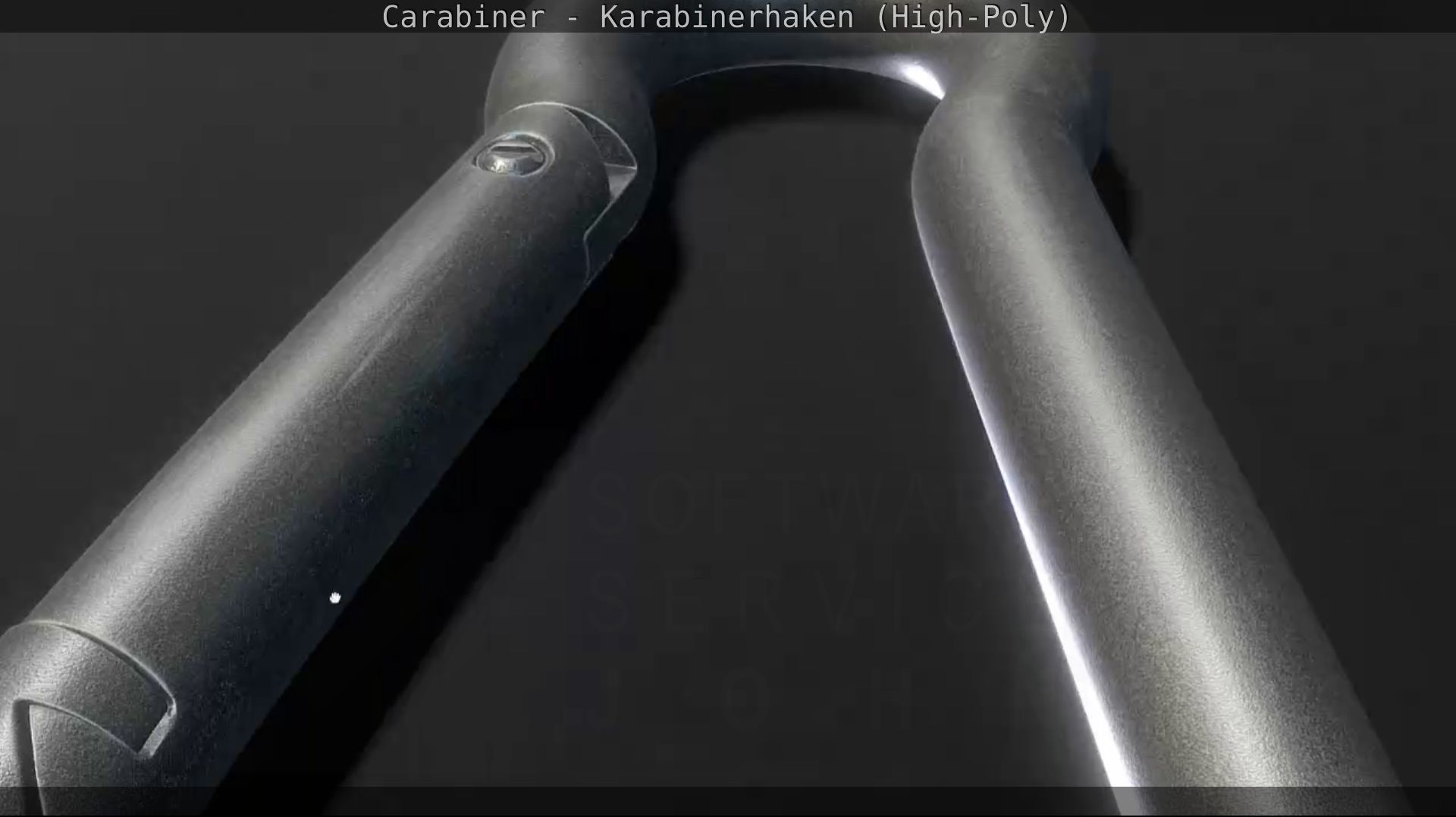 Carabiner - Karabinerhaken - High-Poly 3D model_68
