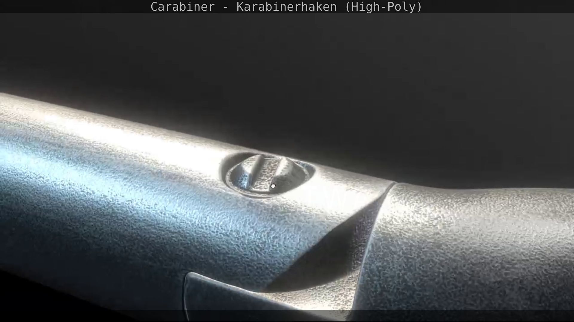 Carabiner - Karabinerhaken - High-Poly 3D model_45