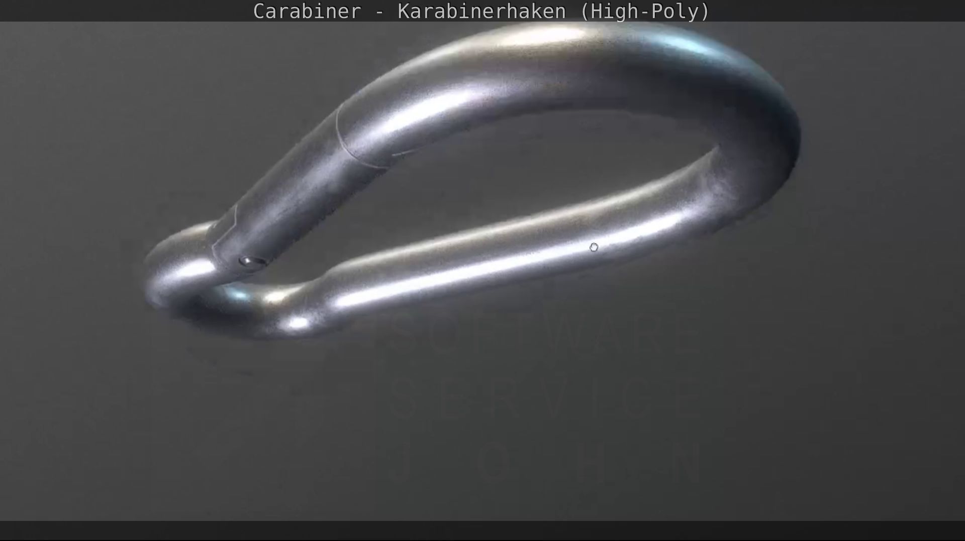 Carabiner - Karabinerhaken - High-Poly 3D model_24