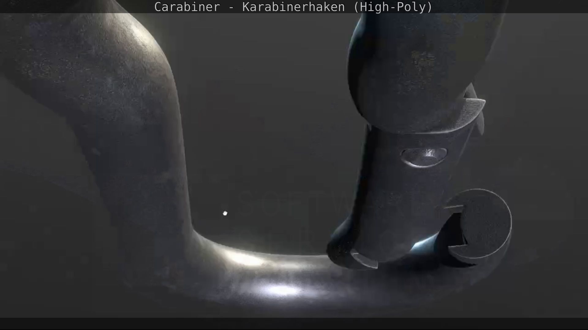 Carabiner - Karabinerhaken - High-Poly 3D model_64