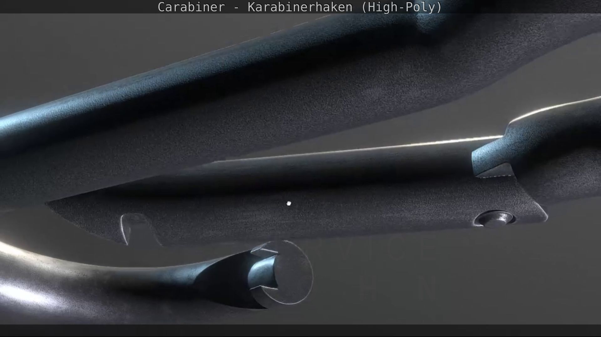 Carabiner - Karabinerhaken - High-Poly 3D model_62