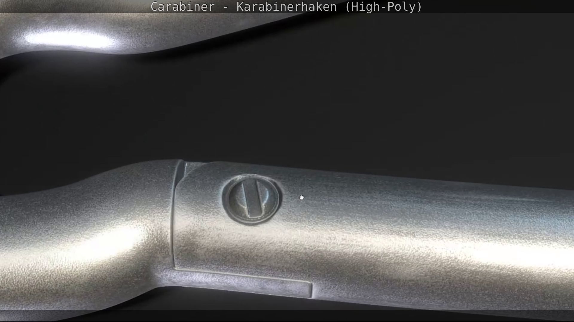 Carabiner - Karabinerhaken - High-Poly 3D model_43